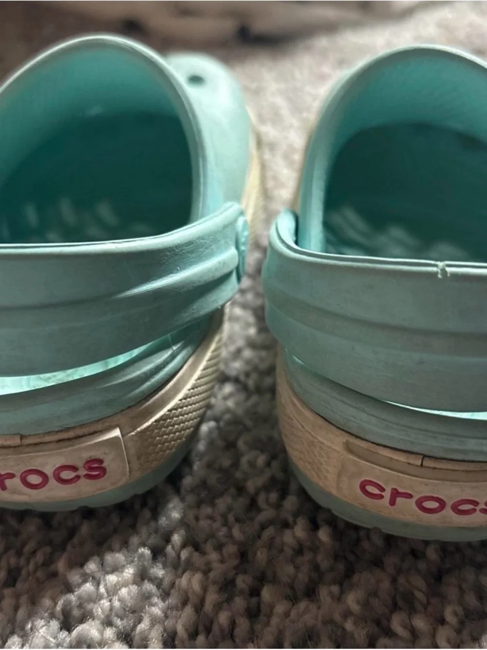 CROCS Kids Aqua Slip-On Clogs